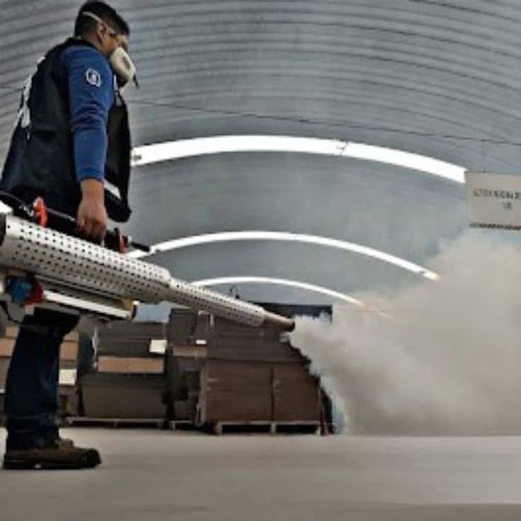 Fumigación industrial