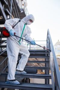 Fumigación: Aplicación de productos químicos para eliminar plagas